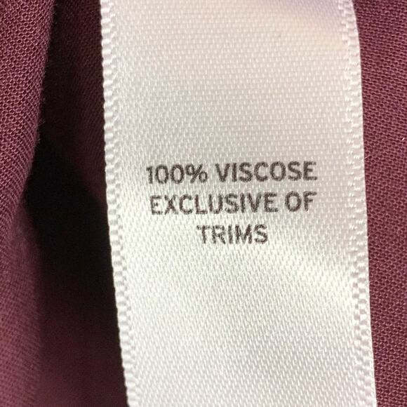 MELROSE & MARKET Nordstrom Burgundy Purple Tank Shirt Top - Small - Picture 3 of 7